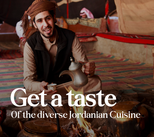 Experience the rich tapestry of Jordanian cuisine