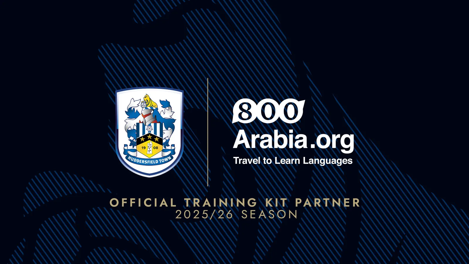 International Arabic language and culture centre 800Arabia.org becomes Training Kit Partner for the 2025/26 season